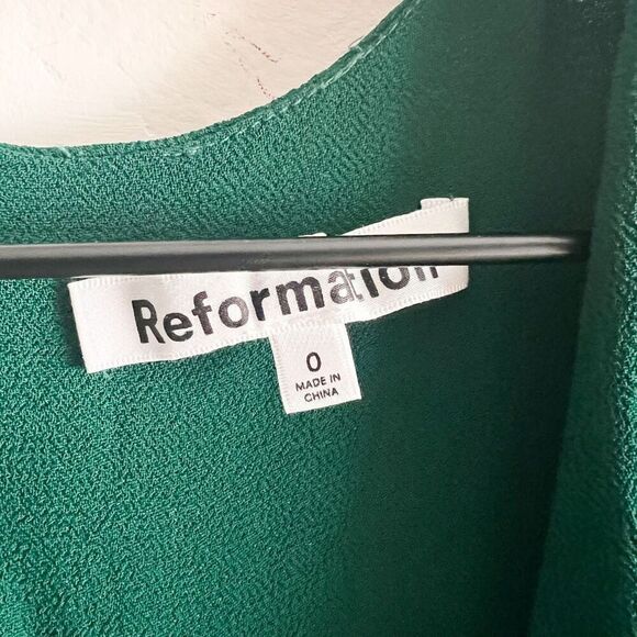 Reformation Breanna Midi Dress Size 0 - Picture 8 of 9